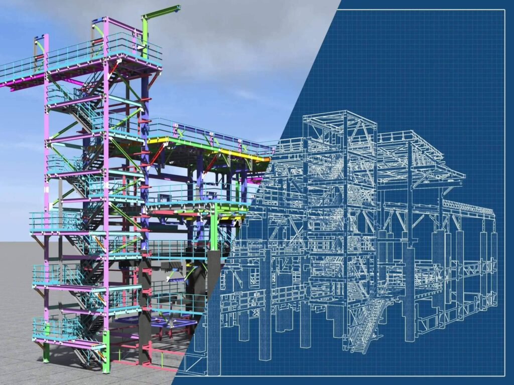 Point Cloud to BIM Scaled