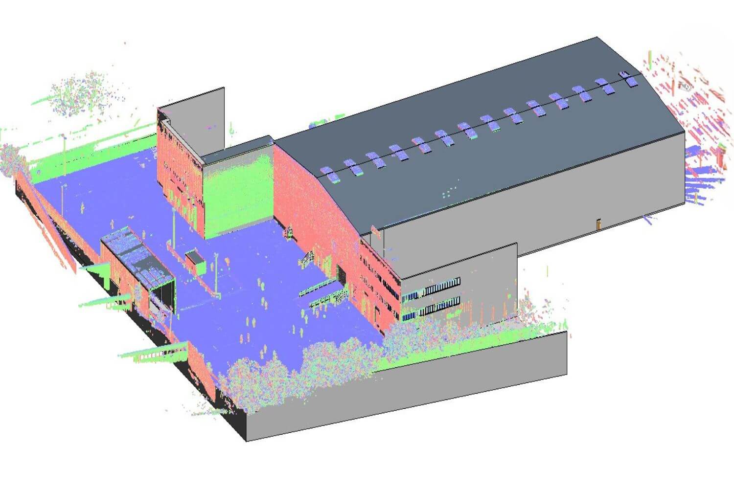 Point Cloud to Revit Model and CAD Drawings - 3