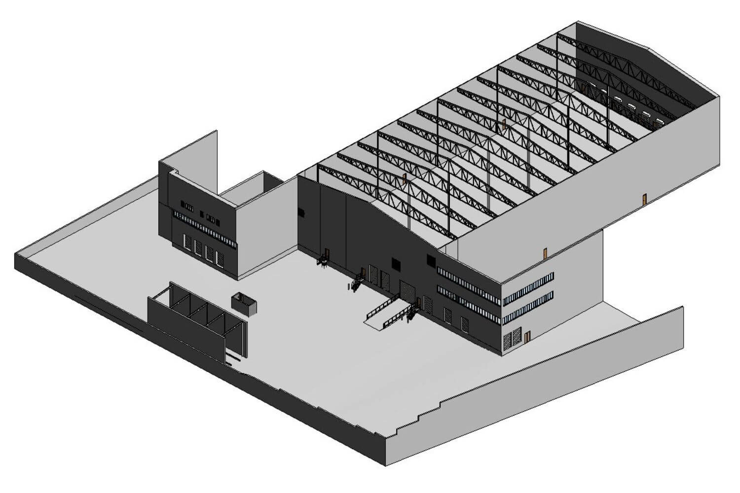 Point Cloud to Revit Model and CAD Drawings - 8
