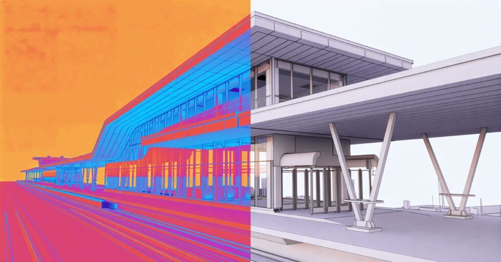 Scan to BIM for Airports